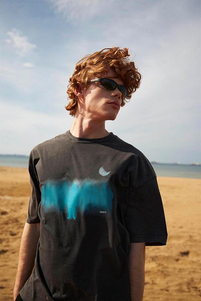 Trendiz Μπλουζάκι Anthracite Unisex Squad που πλένεται