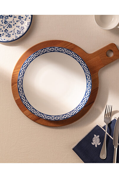 Madame Coco Rêve Bleu Commande Servis Tabağı 25 cm