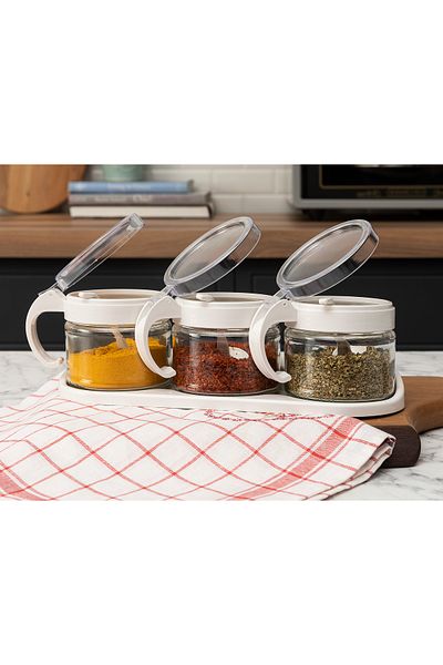 Madame Coco Lavem 3-Piece Spice Rack