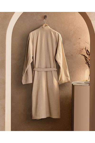 Madame Coco Halat de baie pentru bărbați, 100% bumbac, kimono Nicola