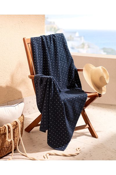 Madame Coco Leroy 80x160 Cm Bath Towel - Yacht Collection