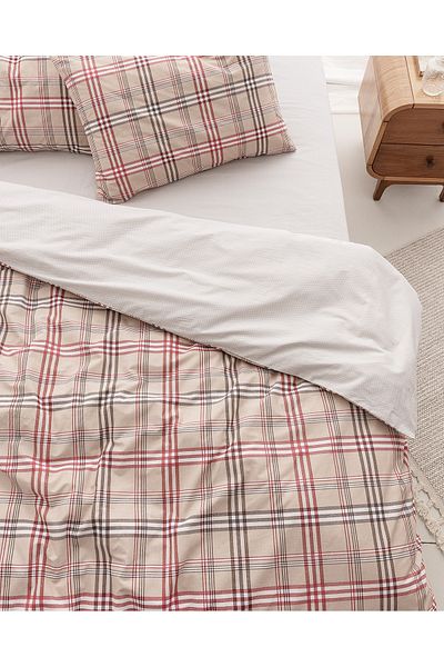 Madame Coco Garen Double Ranforce Printed Duvet Cover Set