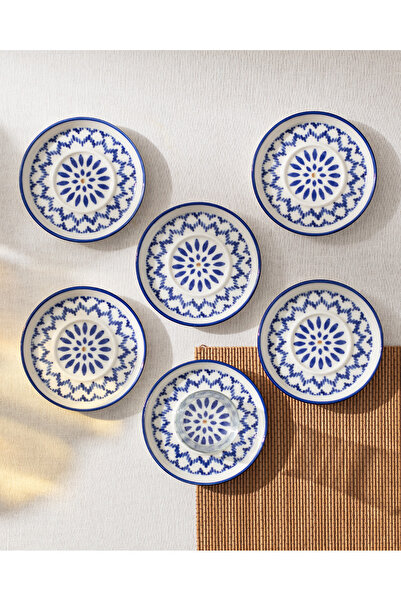 Madame Coco Grande Mixte 6'lı Çay Tabağı Seti