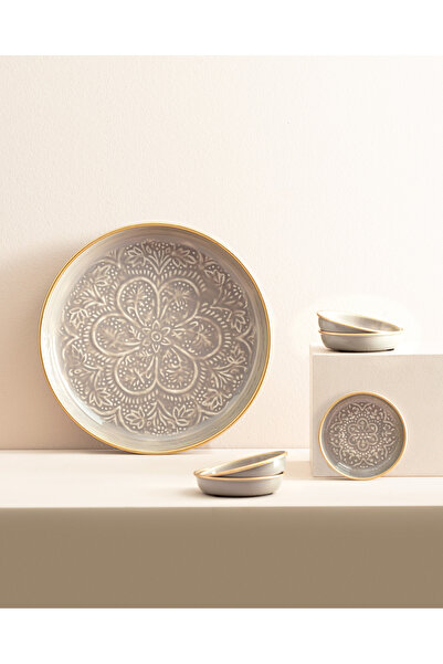 Madame Coco Rosalie Patterned Plate Set