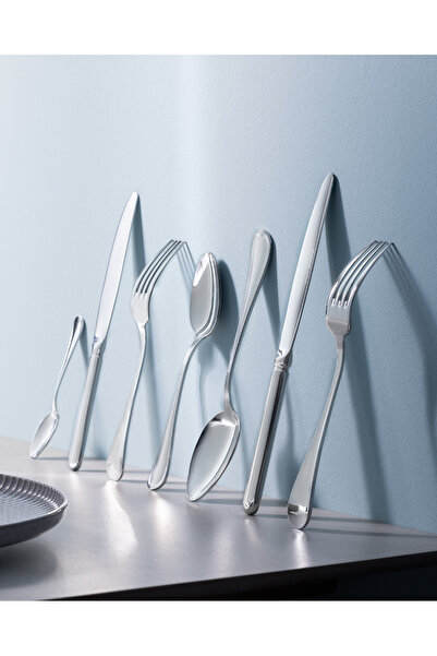 Madame Coco Syrena 84 Piece Silver Cutlery Set