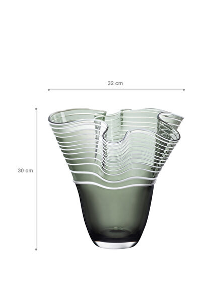 Madame Coco Honfleur El Yapımı Cam Vazo - Büyük Boy