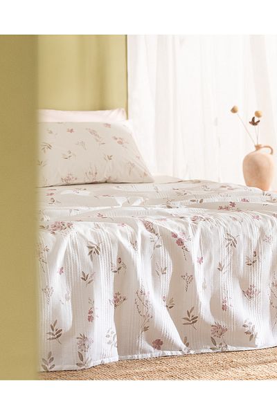Madame Coco Evonna King Size Ecocell Printed Pique Set