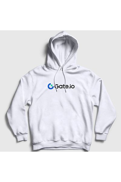Presmono Φούτερ με κουκούλα Unisex με λογότυπο Bitcoin Blockchain Gate Io 485279 ττ