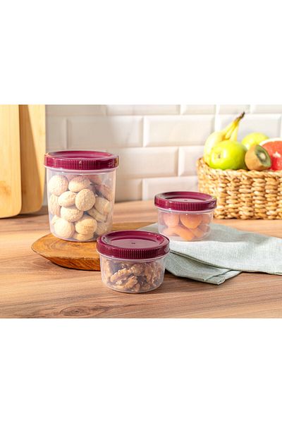 Madame Coco Dieppe 3-Piece Snack Container