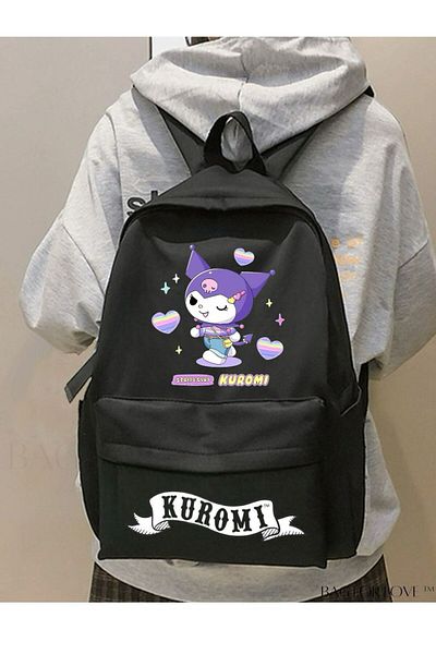 Aesthia Kuromi Purple Bright Detail School, Μάθημα, Σακίδιο Μαθημάτων - Mingalondon