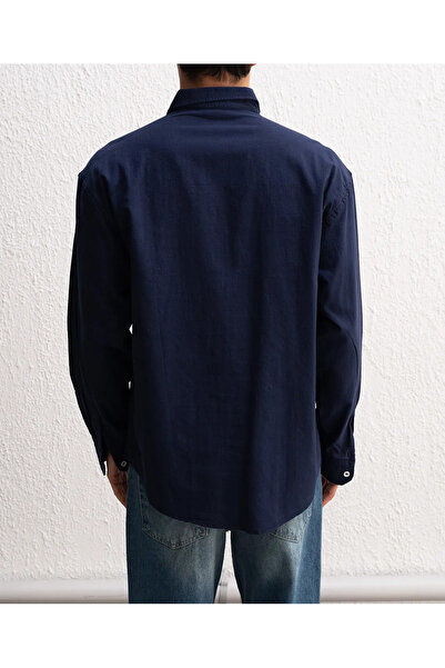 Hazhers Чоловіча сорочка Oversize Fresh з льону для літа