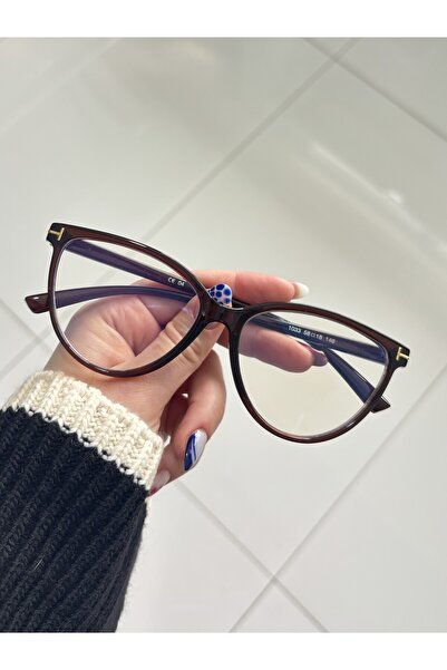 BluePepper Talia Metal Detaylı Cateye Mavi Işık Filtreli Ekran Gözlüğü Optik ...