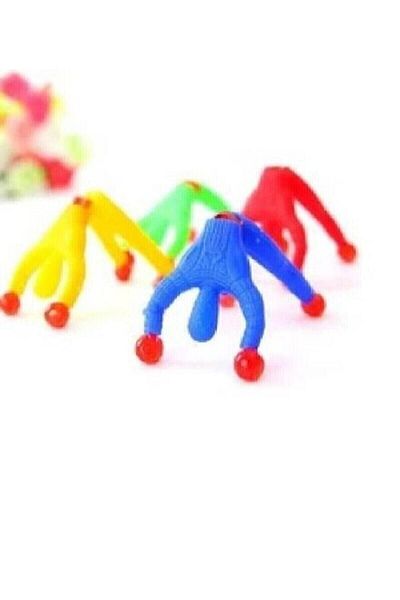 toysandmore Spiderman Ninjas - Set of 4 9cm Sticking on Glass and Wall