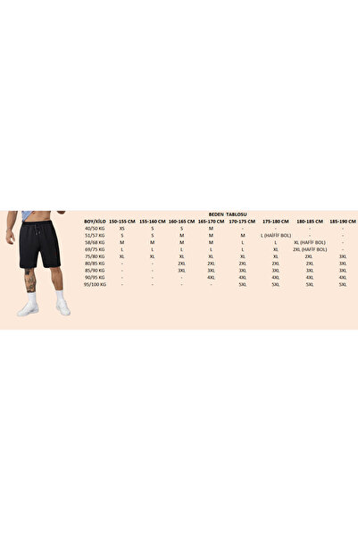 Relax family xf Erkek Siyah Penye Şort Futbol  Fitness Spor Egzersizi Koşu Bermuda