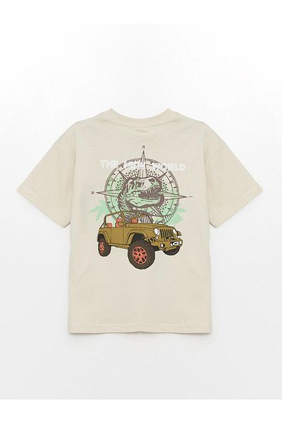 LC Waikiki Tricou pentru copii Lcw Kids Oversize Crew Neck pentru băieți (S4)