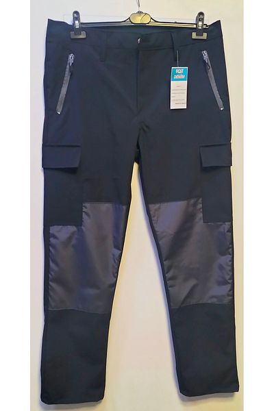 BeyzDenim Παντελόνι πεζοπορίας πεζοπορίας αδιάβροχο ανθεκτικό στο νερό en.boy lycra μαύρο