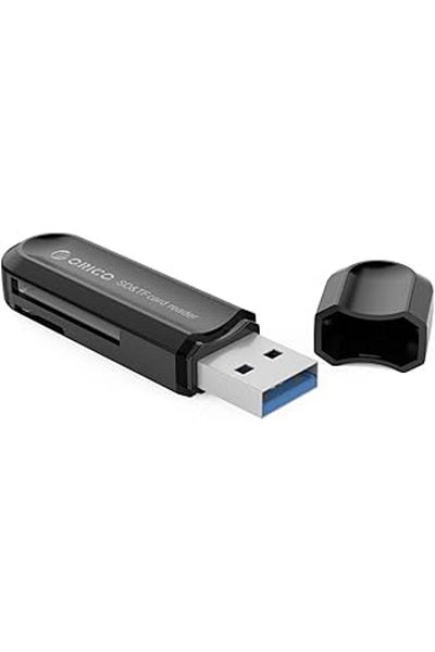 Mu Art Orico Usb3.0 Tf, Sd, Micro Sd Card Reader, Black, Otg Compatible, Crs21