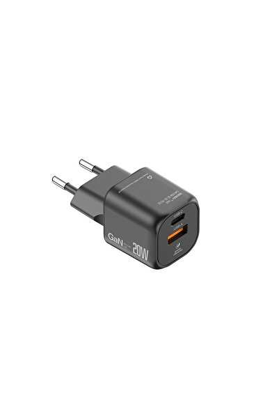İBERRY Hi20 Mini Cold 20W Gan Seyahat Şarj Aleti USB A+Usb C