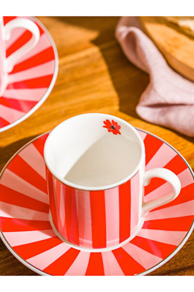 LC Waikiki DOLUNAYDAN en yeni, en trend Özel Tasarım new collection 2 Kişilik Porselen Kahve Fincan Takımı