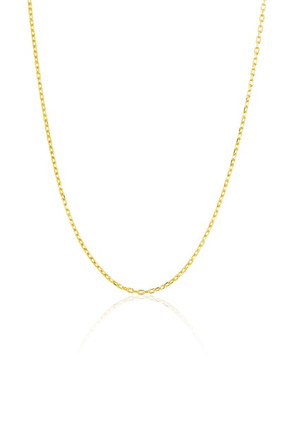 Zanaatsilver 925 Ayar Gümüş Hayalet Kolye Zinciri Uzatmalı 30 Forse 1 mm