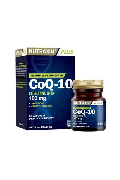 Nutraxin Coq-10 100Mg 30 Capsules