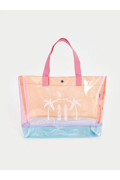 LC Waikiki Lcw Accessories Printed Girl's Beach Bag