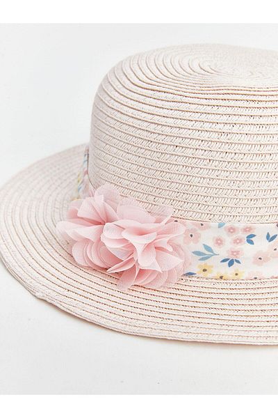LC Waikiki Lcw Baby Floral Baby Girl Straw Hat