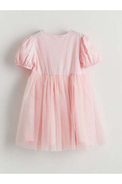 LC Waikiki LCW Kids Hamupipőke nyomtatott tüll lány ruha