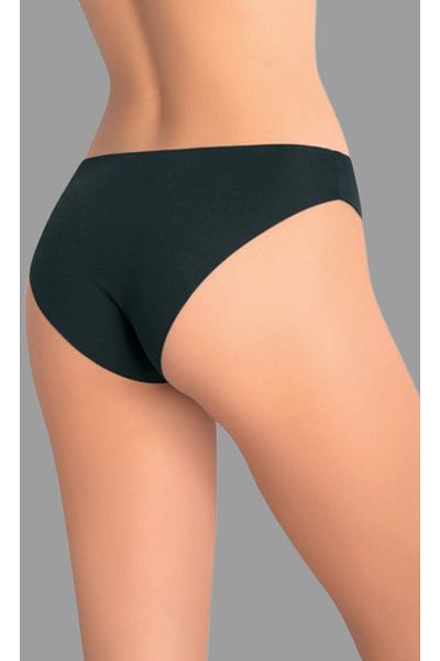 Cooqpoo Μαύρο S/M έως L/XL Μέγεθος Laser Cut Απλό Γυναικείο Σλιπ