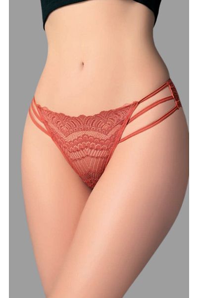 Cooqpoo Roșu S/M - L/XL Mărimea Dantela Laturi 3 Snuri Chiloți Femei