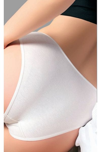 Cooqpoo Λευκό S/M - L/XL Μέγεθος Floral Γυναικείο εσώρουχο με κορδόνι μπροστά