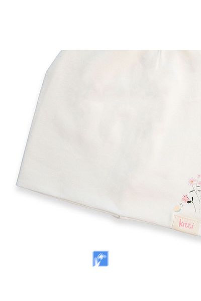 Kardelen Butik Denizli 100% Cotton Double Layer Girl's Combed Cotton Cap (4-8 Years)