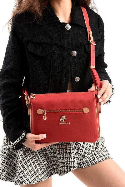 H&D COLLECTİON Geantă Messenger Model de umăr și crossbody cu 5 compartimente, foarte utilă 1012