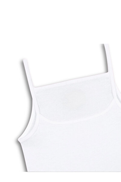 GizaKids Set de 6 lenjerie de corp pentru fete din bumbac pieptănat din lycra din bumbac 95%