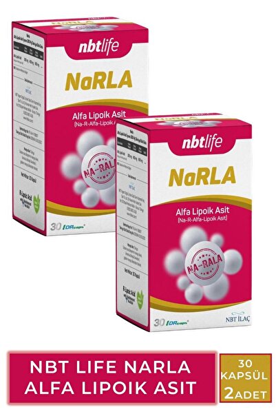 NBT Life Nbt Narla Alfa Lipoik Asit 200 Mg 30 Kapsül 2 Adet
