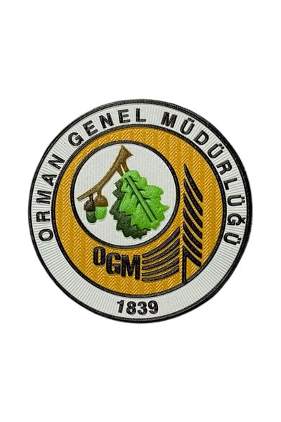 Ex Patch Direcția Generală a Pădurilor 1839 Ogm Patch pentru piept cu mânecă 7 Cm