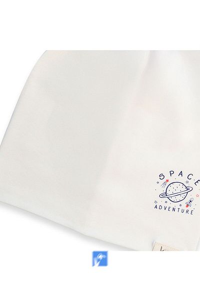 Kardelen Butik Denizli 100% Cotton Double Layer Boy's Combed Cotton Cap (4-8 Years)