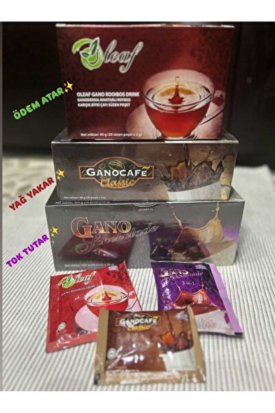 GanoExcel Gano Clasic Kahve Gano Çay Gano Sıcak Çikolata 3'lü Set