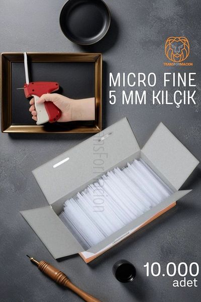 Transformacion 10,000 Pieces 5mm Transparent Fishbone Gun Refills - 720338
