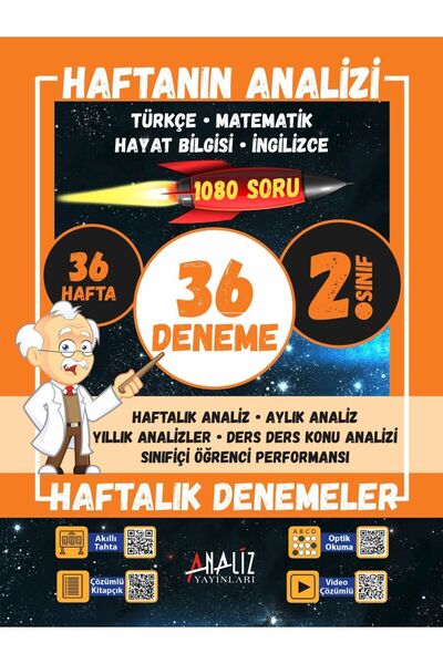 Mutlu Yayıncılık Analiz 2.sınıf Haftanın Analizi 36x36
