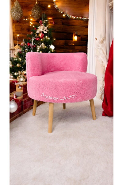 BEYLERBEYİ Tekli Puf ,makyaj Önü Pufu,çay Seti Tekli Koltuk, Sıtlı Berjer (SA...