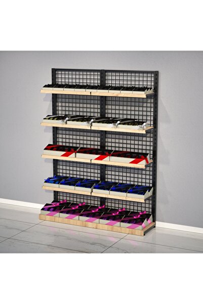 RAF MARKETİ Rafli Lüx Duvar Reyonu, Ayakli Telli̇ Rafli Duvar Reyonu, Market ...