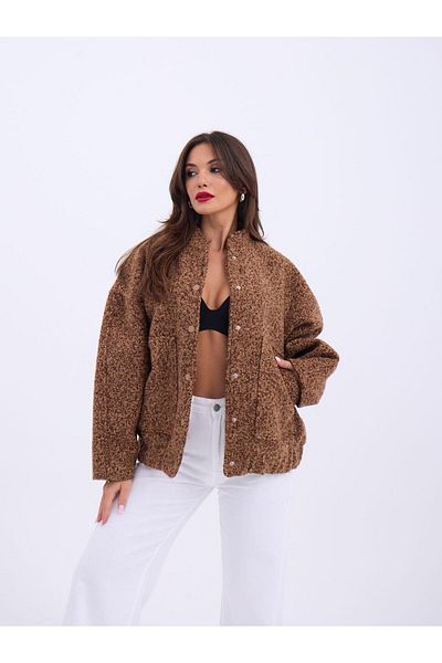 modaserdem 6611 Coat-Brown