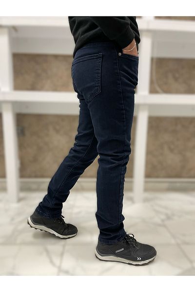Güray Store Men's Regular Pipe Leg Flexible Lycra Denim Jeans Jeans
