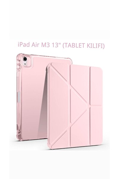 EHZ TEKNOLOJİ iPad Air 13'İNÇ M3 2025 Uyumlu Kalem Bölmeli Uyku Modlu Standlı...
