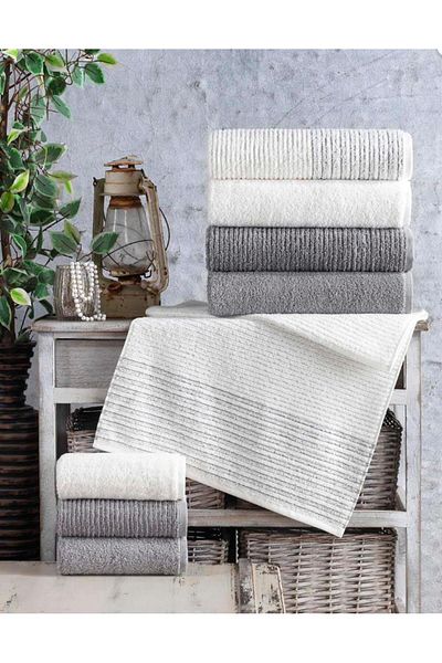Altınbaşak Jacquard 4-pack 50x90 Hand Towel Lisa