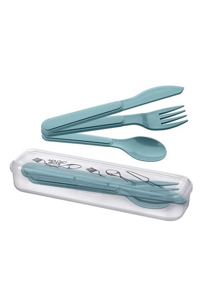Hangora New Estevia Krg Self-Boxed Hygienic Plastic Picnic Type Fork Spoon Set Company