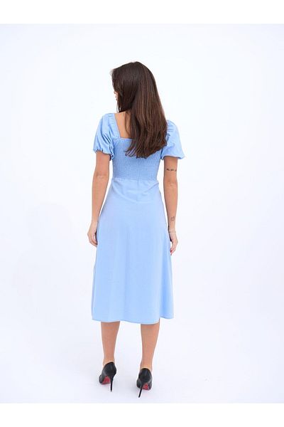 leyla sanat sanata yeni bir bakış açısı Leyla Art a New Perspective on Art 5948 Dress-Blue
