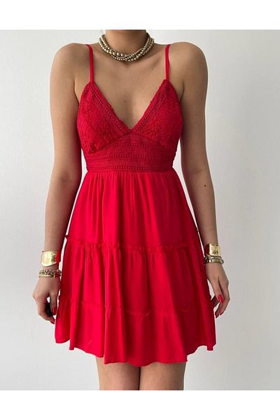 İpeksi Silky Nivel Bust Gathered Dress
