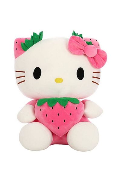 MİLKYADATOYS Hello Kitty Plush Soft - Multicolor Play and Sleep Companion 38x35x16 cm